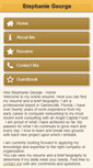 Mobile Screenshot of hirestephaniegeorge.com